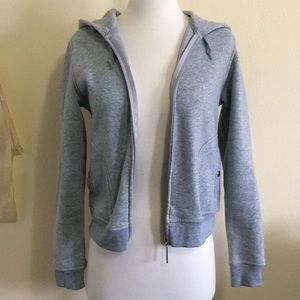 Gray Zip Up Hoodie